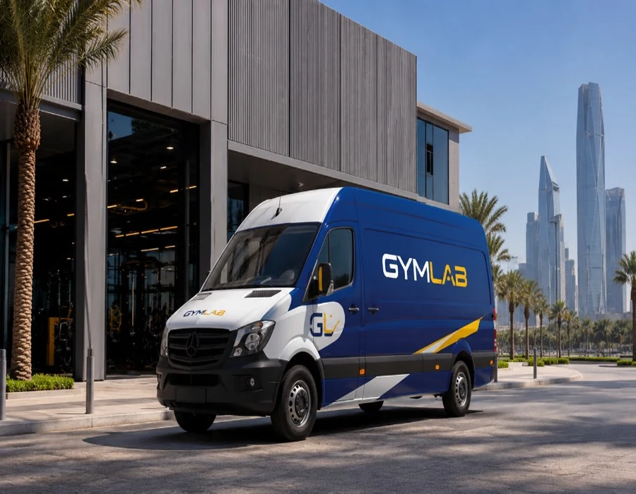 GYMLAB service vehicle for on-site maintenance